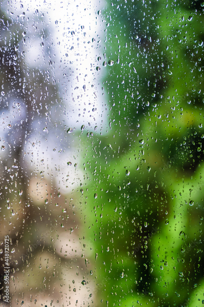 Water drops on window Water drops on window