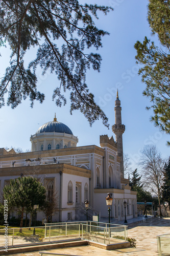 Yildiz Hamidiye Mosque and its exterior view