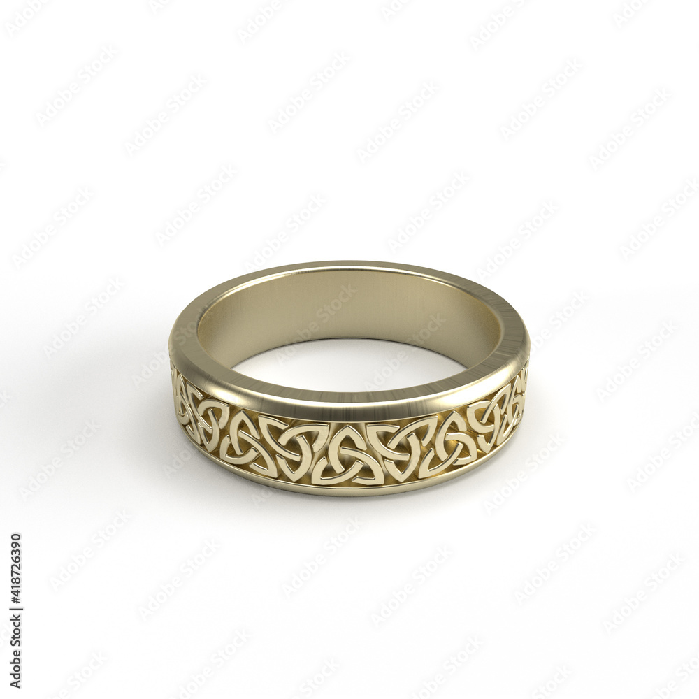 ring on white background ring on white background