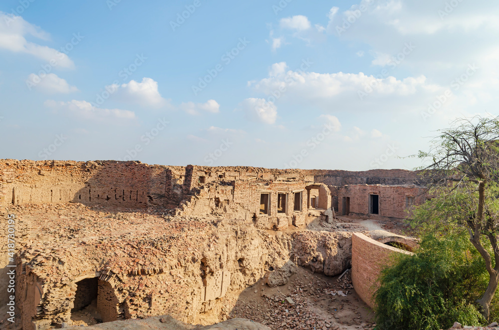 Ruins of Derawar Fort in Pakistan