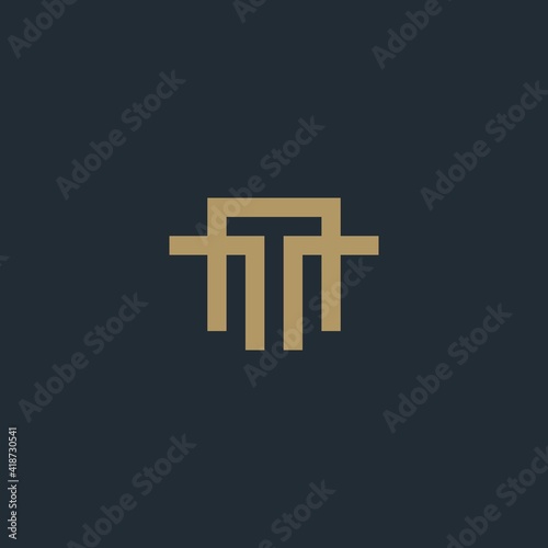 TM letter initial square logo.