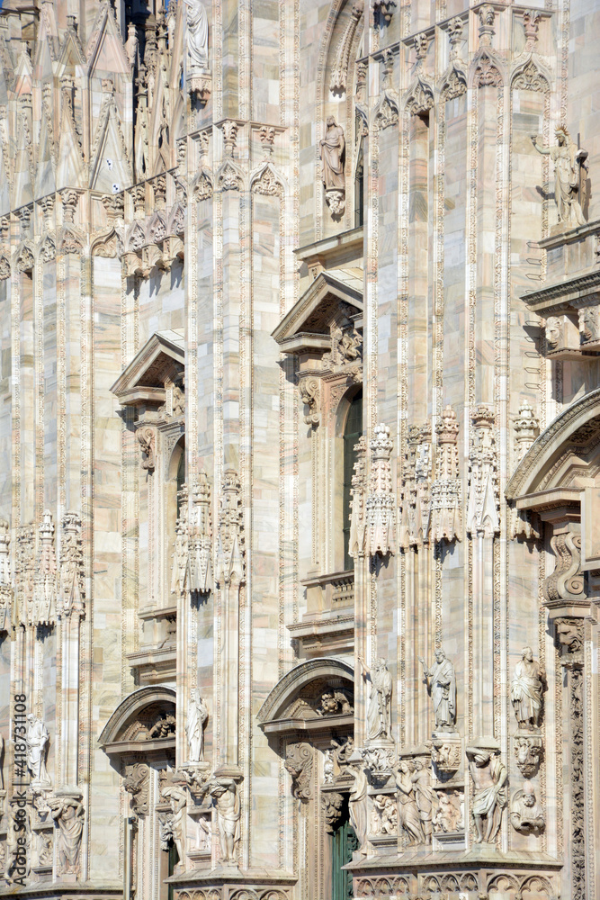 Milan Cathedral (Duomo di Milano), detail