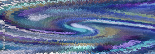 Illustrated  abstract  horizontal image. Image can be used as background.