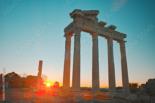 Obraz na płótnie temple of apollo