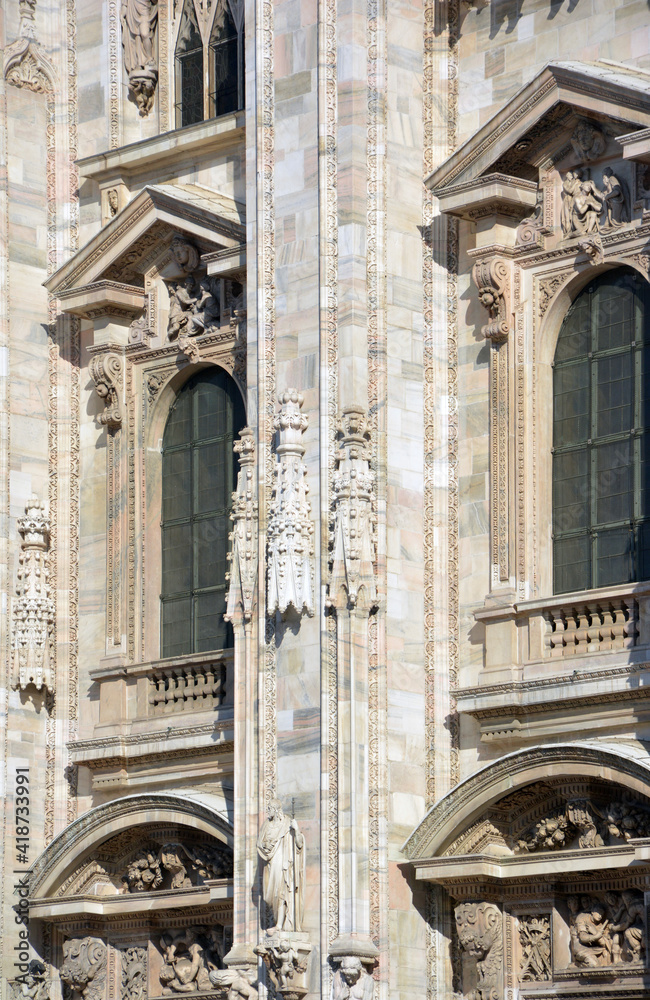 Milan Cathedral (Duomo di Milano), detail