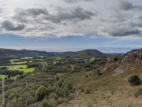 Eskdale Valley in the Western Lake District - looking West photo