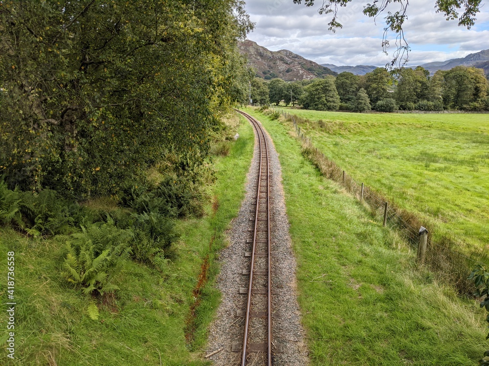 Ravenglass and Eskdale Railway Line - Western Lake District 