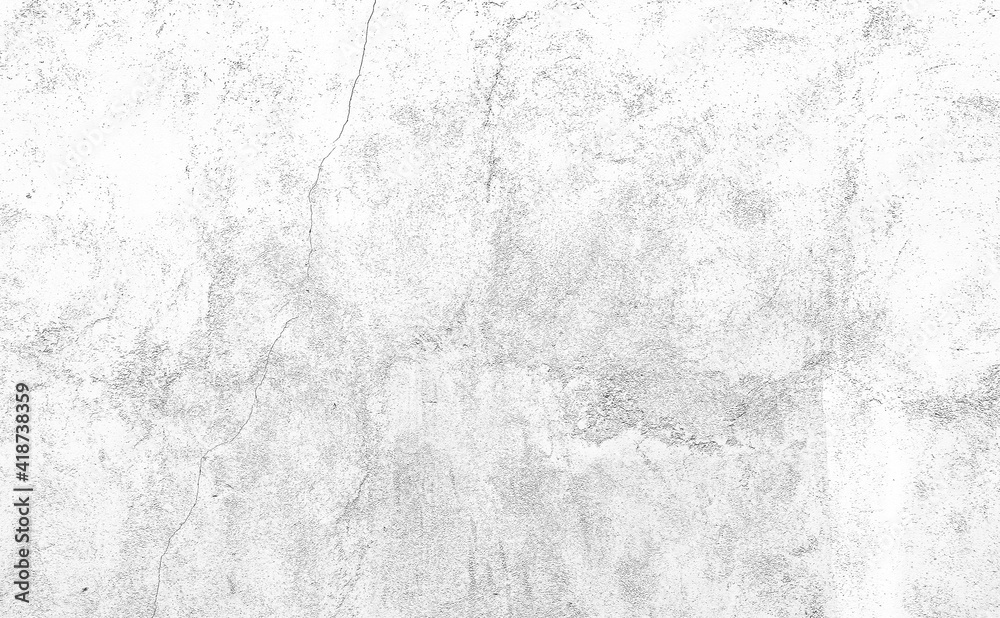 aged wall 3d texture illustration for background. grey concrete surface. weathered white paint building. urban abstract grunge wallpaper.