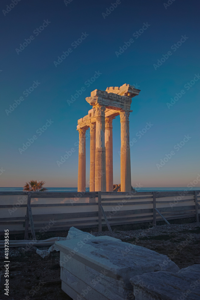 Temple of Apollon, Side, Antalya