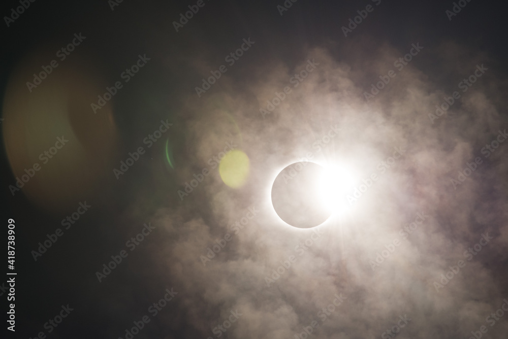 Obraz premium solar eclipse