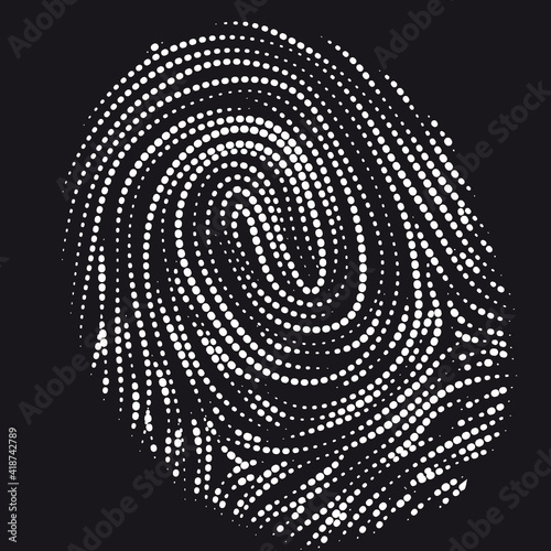Digitaler Fingerabdruck 20