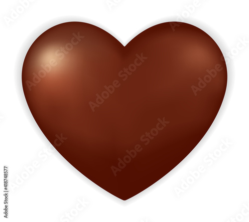 chocolate heart icon