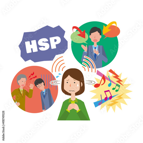 感覚が敏感で周りが気になるHSP気質の女性