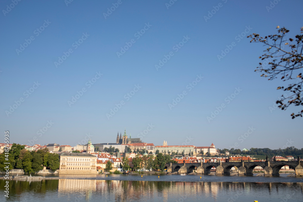 Obraz premium Karlsbrücke in Prag