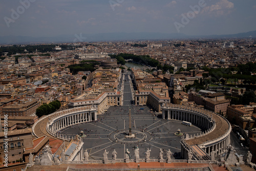 Watykan Rzym latem