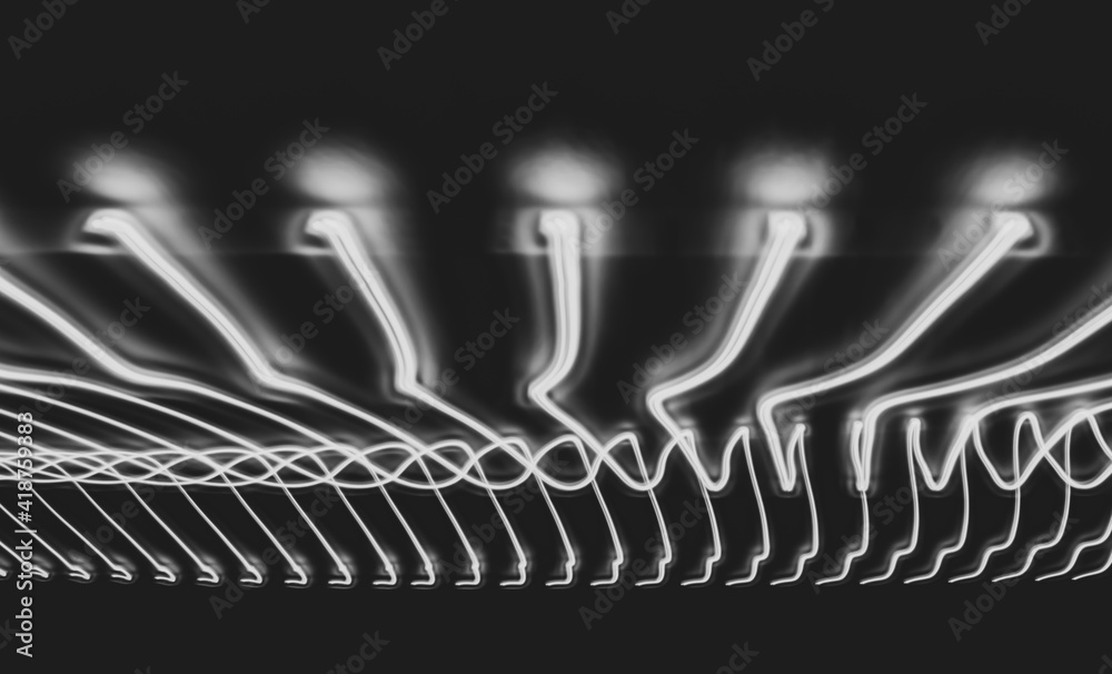 abstract light bulb flickering abstract light bulb flickering