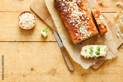 Haferflocken Brot Glutenfrei