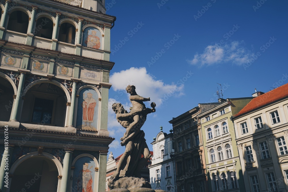 Fototapeta premium Old Town in Poznan, Poland