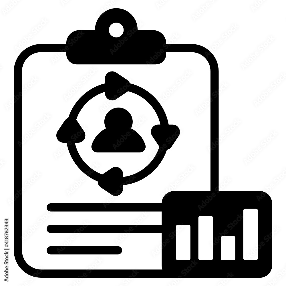 Business report with eye, data monitoring icon
Business report with eye, data monitoring icon