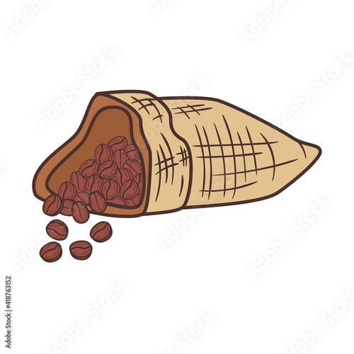 coffee beans bag