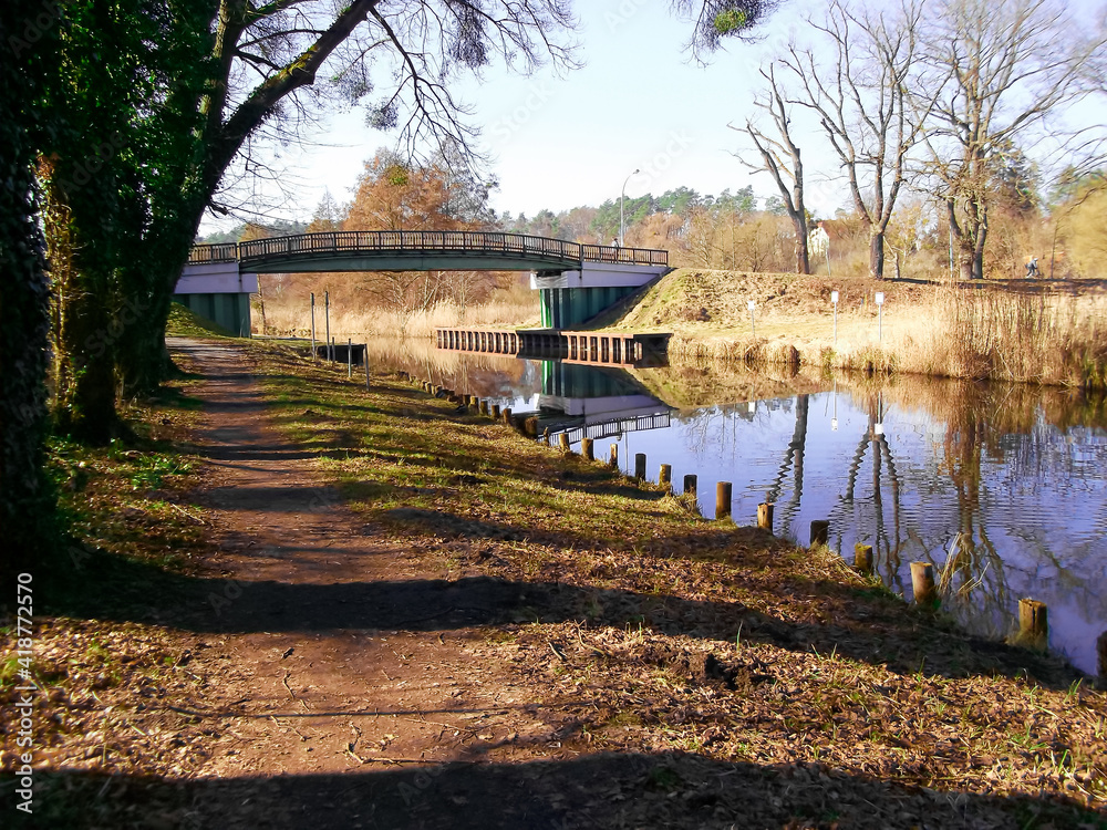 Obraz premium Die Naturlandschaft in der schönen Uckermark