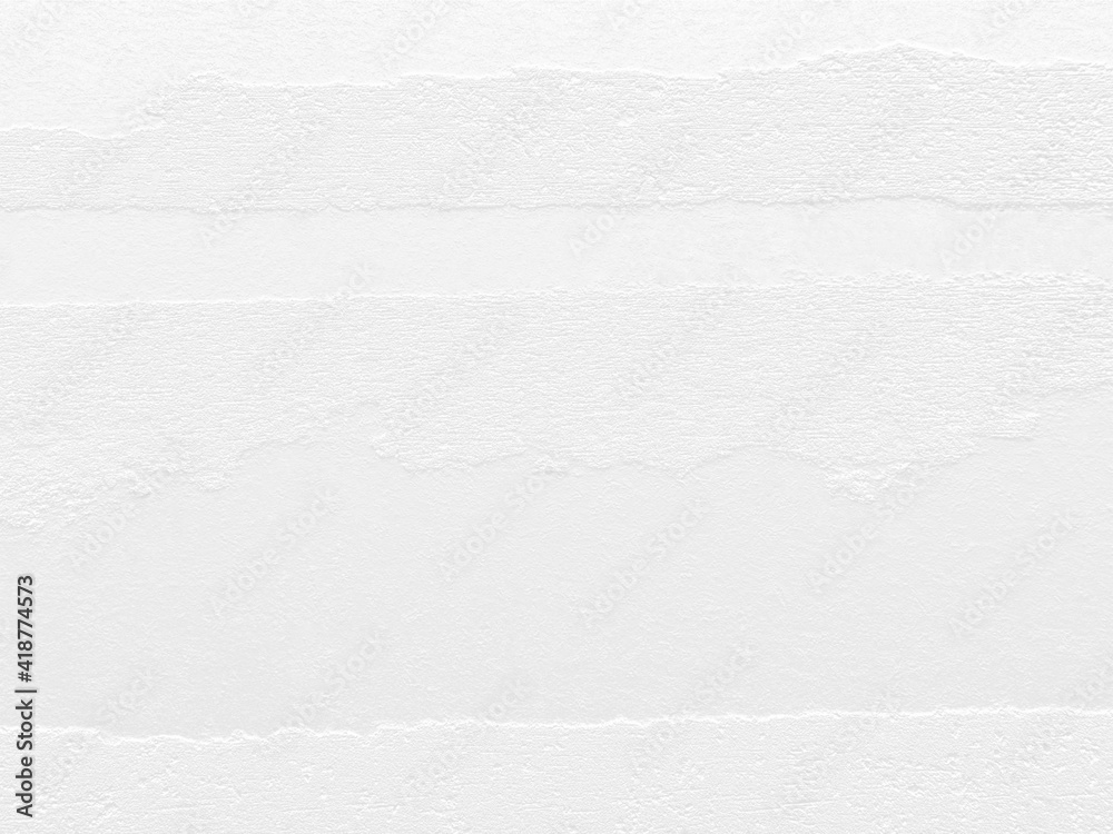 Obraz premium Fragment of relief plaster, uneven texture, light background