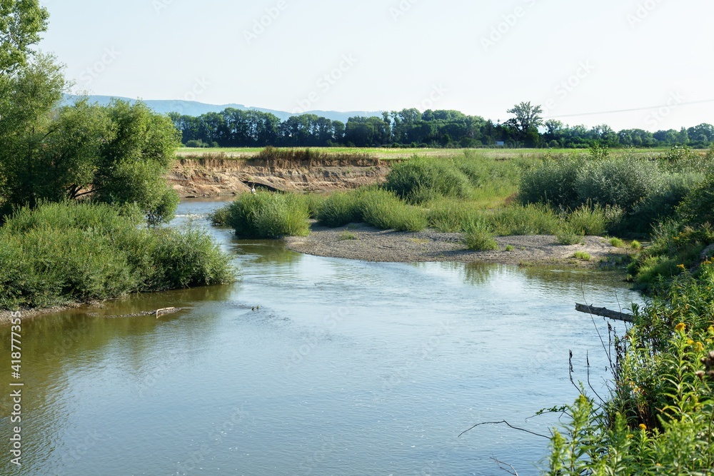 Becva. Downstream meanders. Central Moravia. Czechia. Europe.