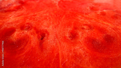 red juicy watermelon is close . watermelon texture