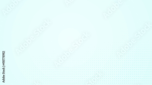 Dots halftone white blue and green color pattern gradient texture with technology digital background. Medicine healthcare with science concept.