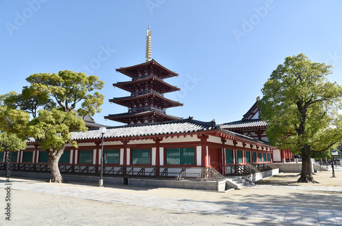 四天王寺 中央伽藍 大阪市天王寺区