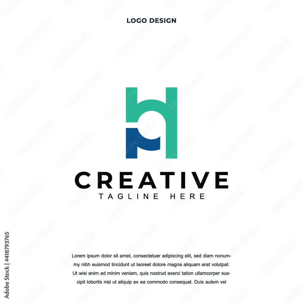 Creative Letter PH icon logo design vector illustration. Alphabet letter HP logo design color editable Creative Letter PH icon logo design vector illustration. Alphabet letter HP logo design color editable