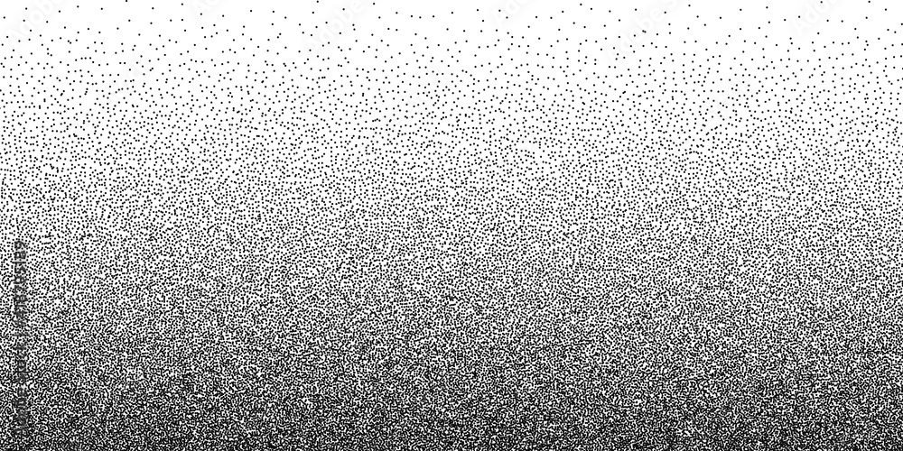 Dot stipple Gradient Background. Halftone in dotwork style. Grainy Dotwork Texture. Vector Illustration Dot stipple Gradient Background. Halftone in dotwork style. Grainy Dotwork Texture. Vector Illustration