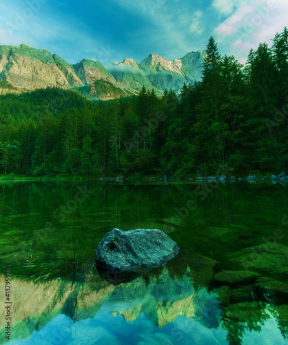 View mountains - Zugspitze Eibsee photo