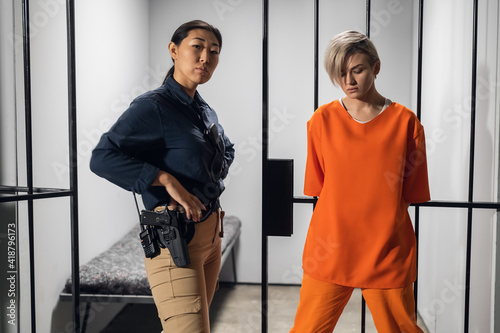 Photography Shooting a movie about a women's prison