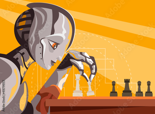 articial intelligence female robot learning to play chess