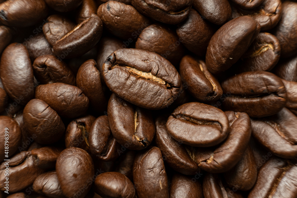 Fototapeta premium coffee beans background