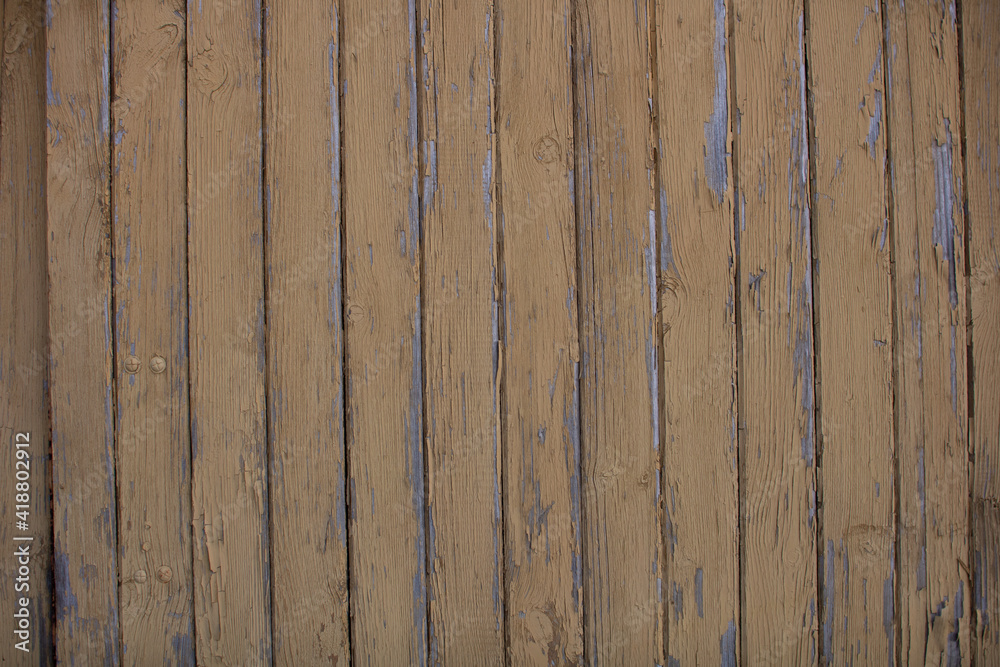 Obraz premium yellow old fence