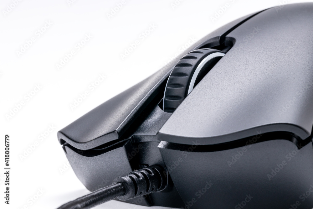 modern gaming mouse device isolated on white background. computer mouse cut out. cybergaming accessory modern gaming mouse device isolated on white background. computer mouse cut out. cybergaming accessory