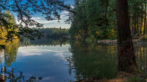 LaCamas Creek Loop and Lake, Camas, Washington photo