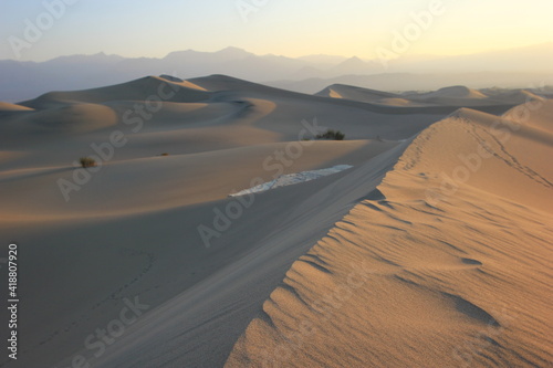 Lever de soleil sur la Vallée de la Mort