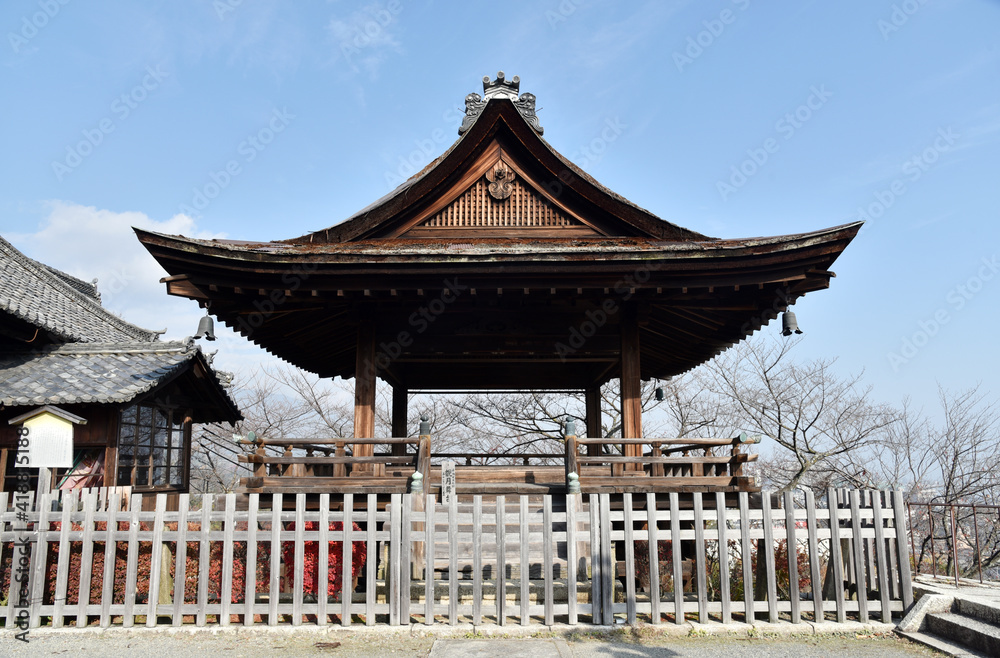 秋の三井寺 観月舞台 滋賀県大津市 秋の三井寺 観月舞台 滋賀県大津市