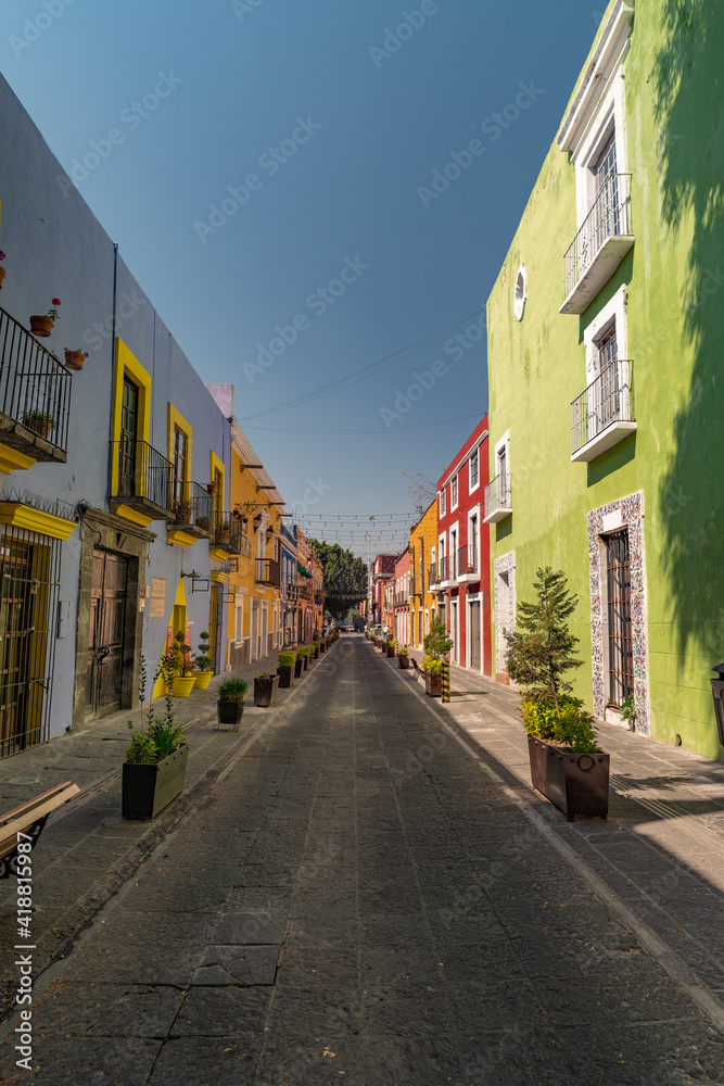 Obraz premium Puebla centro, México