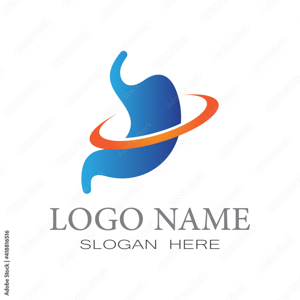 stomach care icon designs concept vector illustration stomach care icon designs concept vector illustration