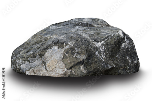 stones white background, Clipping path