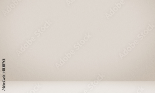 Abstract empty brown cream color texture cement wall studio background.
