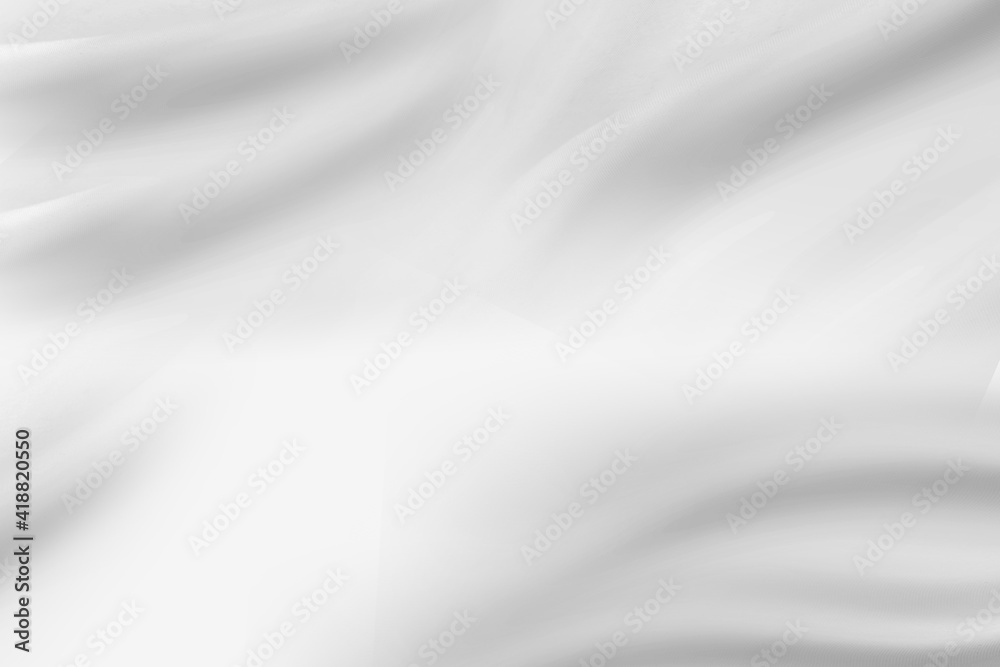 white cloth background abstract with soft waves white cloth background abstract with soft waves