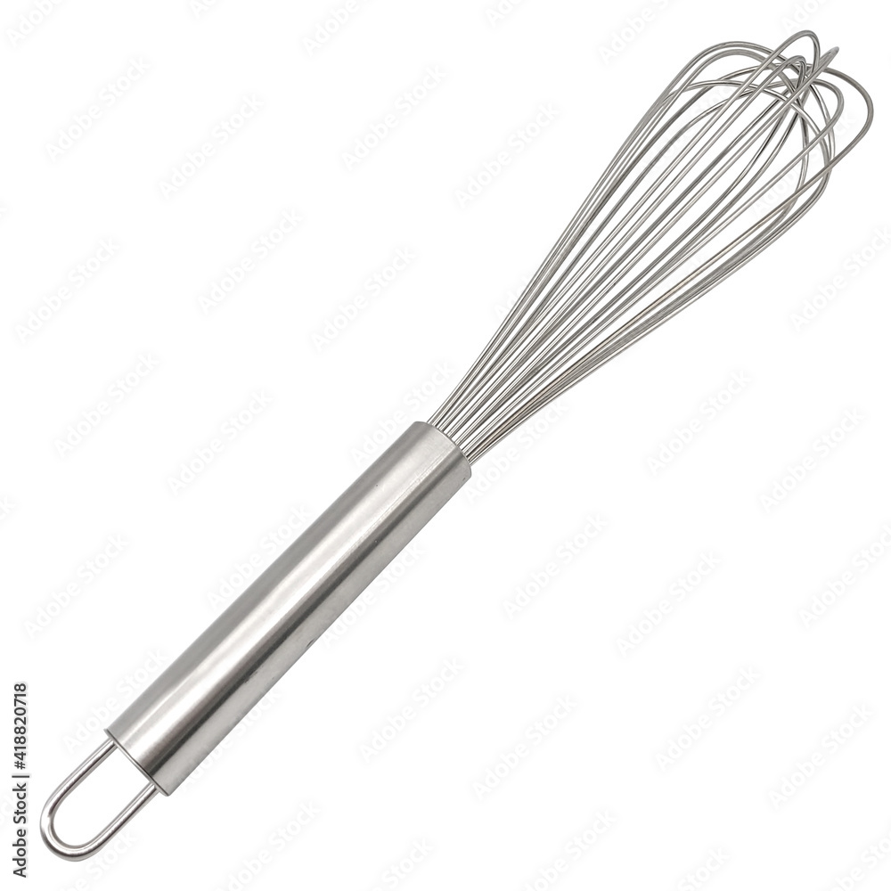 Fouet Wire Whisks Cooking Professional Stainless Steel 15 inch, Blending, Whisking, Beating, Stirring for doughs, chocolates and beaten egg white. Egg mixer
