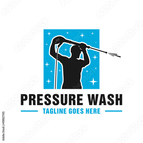 high pressure washing pipe logo