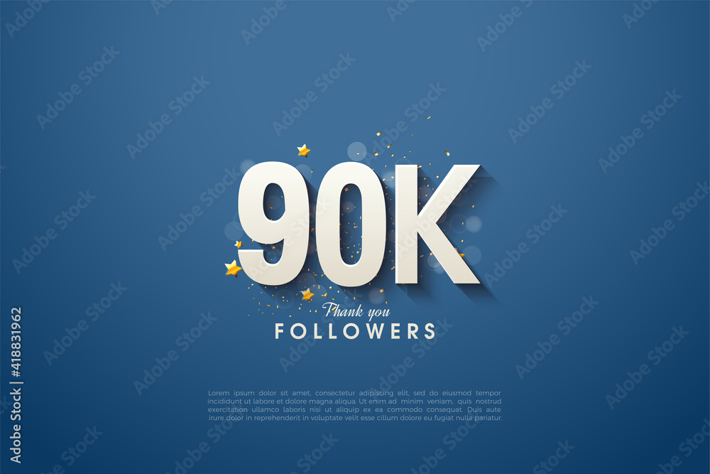 90k followers with modern and colorful 3D design illustrations.