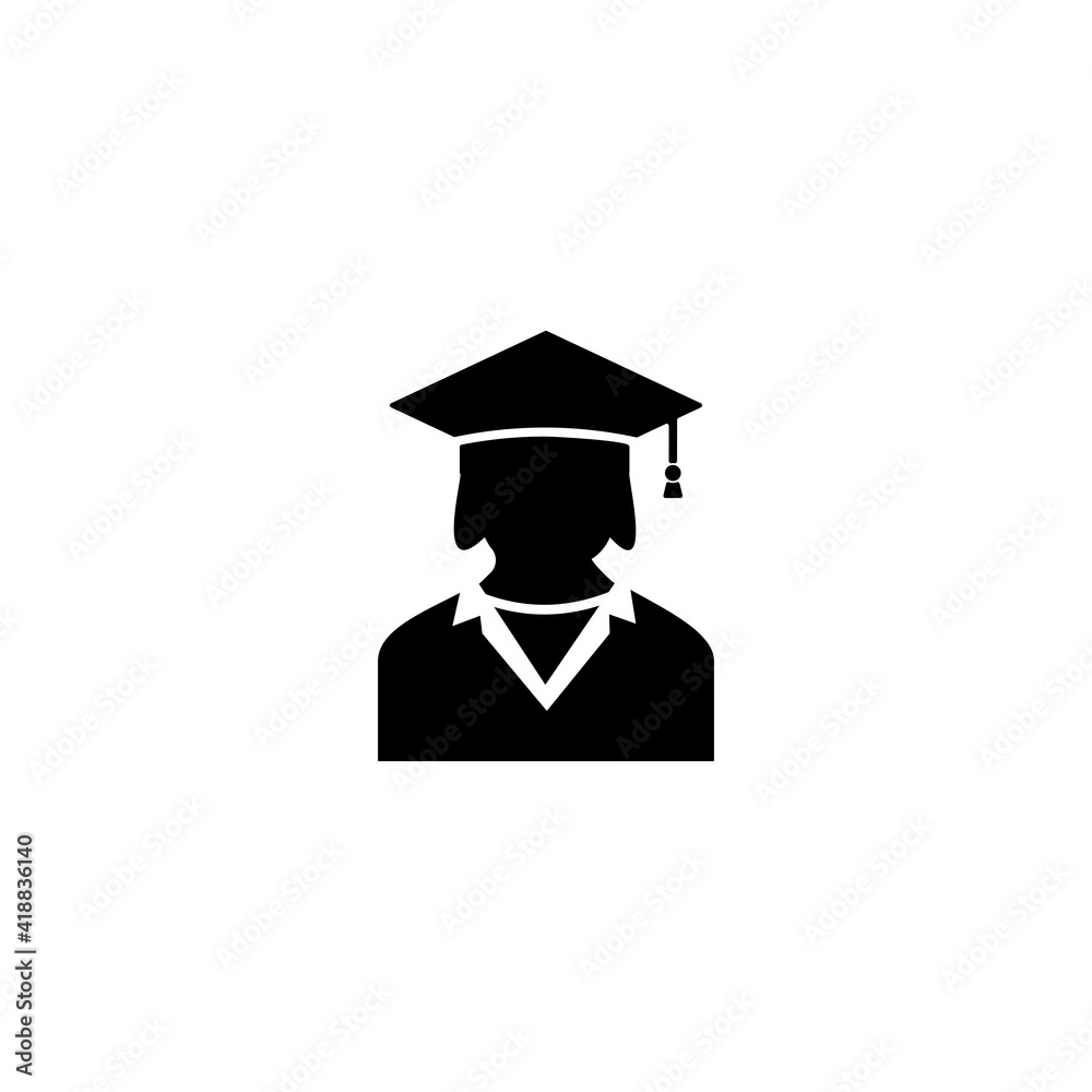 student icon set vector sign symbol student icon set vector sign symbol